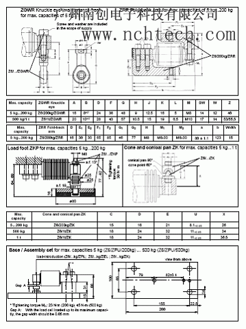 德國(guó)HBM z6fd1稱重傳感器